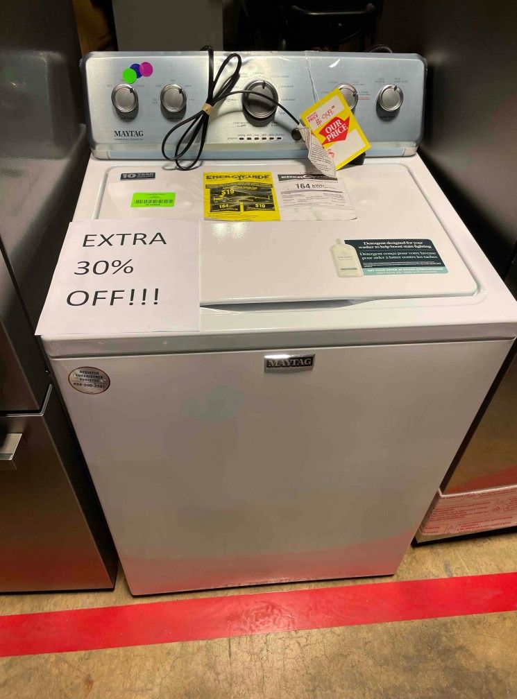 MAYTAG MVWC565FW 4.2cu ft HighEfficiency TopLoad Washer for Sale in