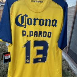 Club America 2010 2011 Pavel Pardo Home Jersey Large New