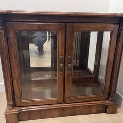 Antique Wooden Curio 