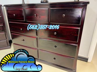 Nine drawer dresser Cherry cajonera Comoda mueble de Pino nuevo