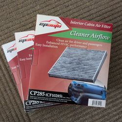 Brand New Cabin Air Filters For Toyota