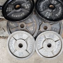 Weights Plates 250lbs 