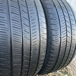 2 Tires 245 45 18 Yokohama 