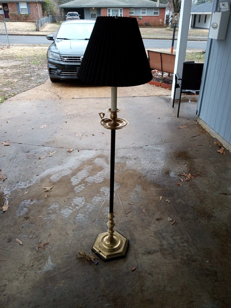 Antique Cooper  Candle Stick Light