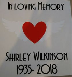 In loving memory car decal