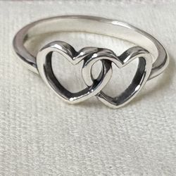 James Avery Two Hearts Together Ring