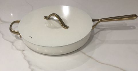 5.5qt jumbo ceramic frypan