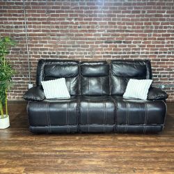 Delivery Available brown recliner sofa