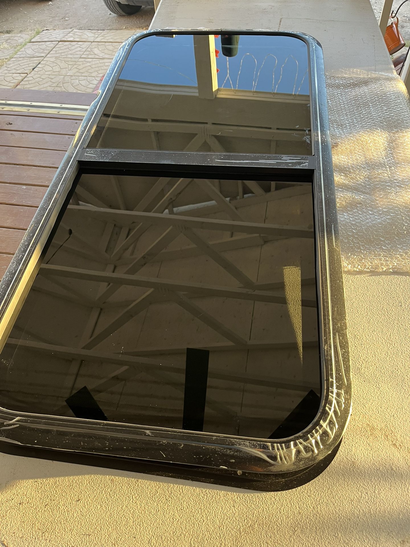 Labwork 48W•22H Tempered Glass RV Window