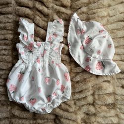 $5 baby girl swimsuit summer romper