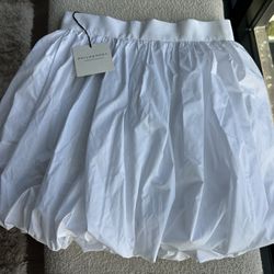 NEW Philosophy di Lorenzo Serafini White Bubble Skirt - Size 42 (US 6/M)