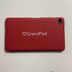 GrandPad Tablet with Red Case GrandPad Tablet para Adultos Mayores + Funda Roja