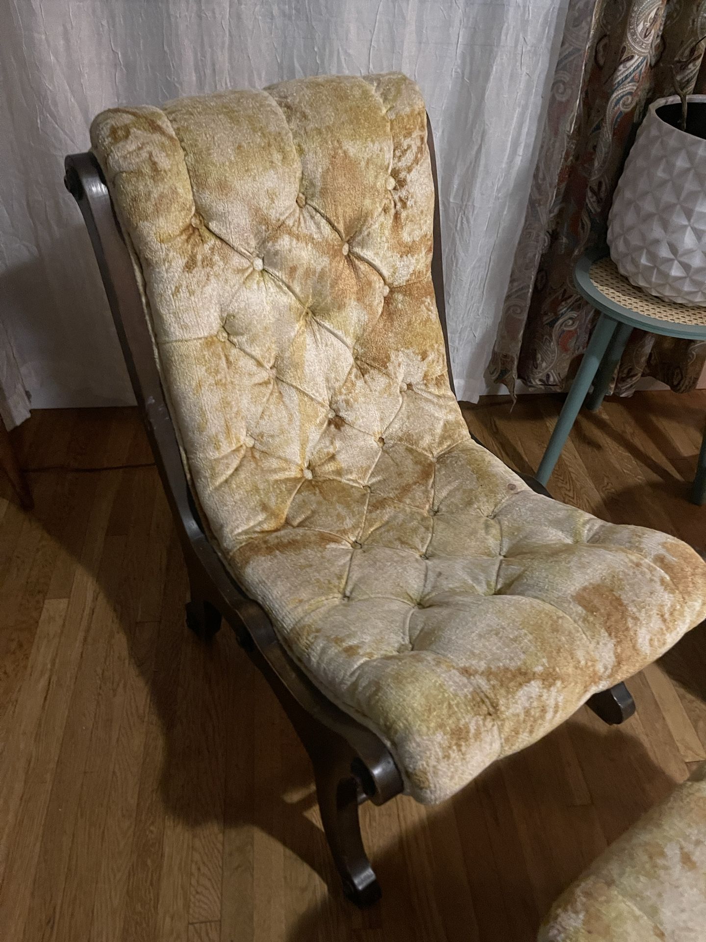 Chair And Ottoman