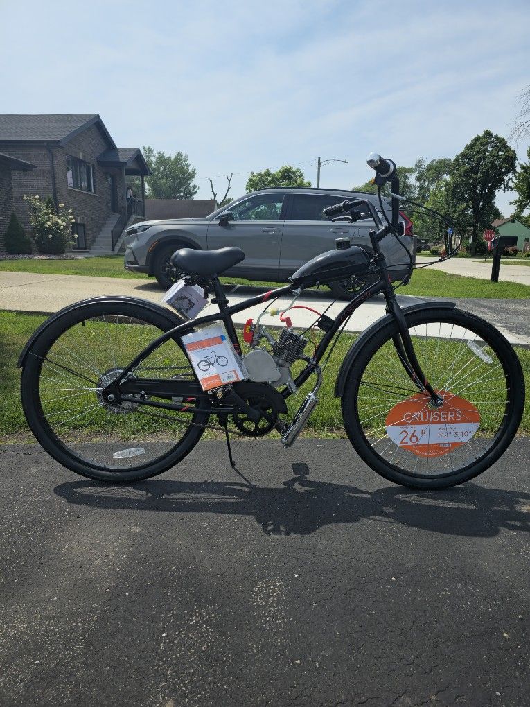 BRAND NEW 100CC CRUISER MOTORIZED BICYCLE