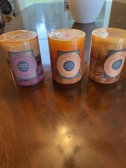 Beautiful Fall Candle Set