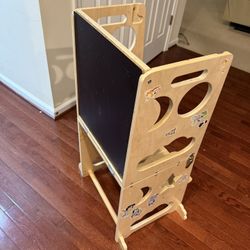 Toddler Kitchen Stool Helper
