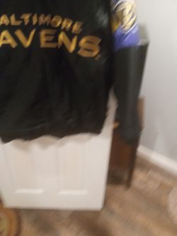 Ravens XL Coat And Hat