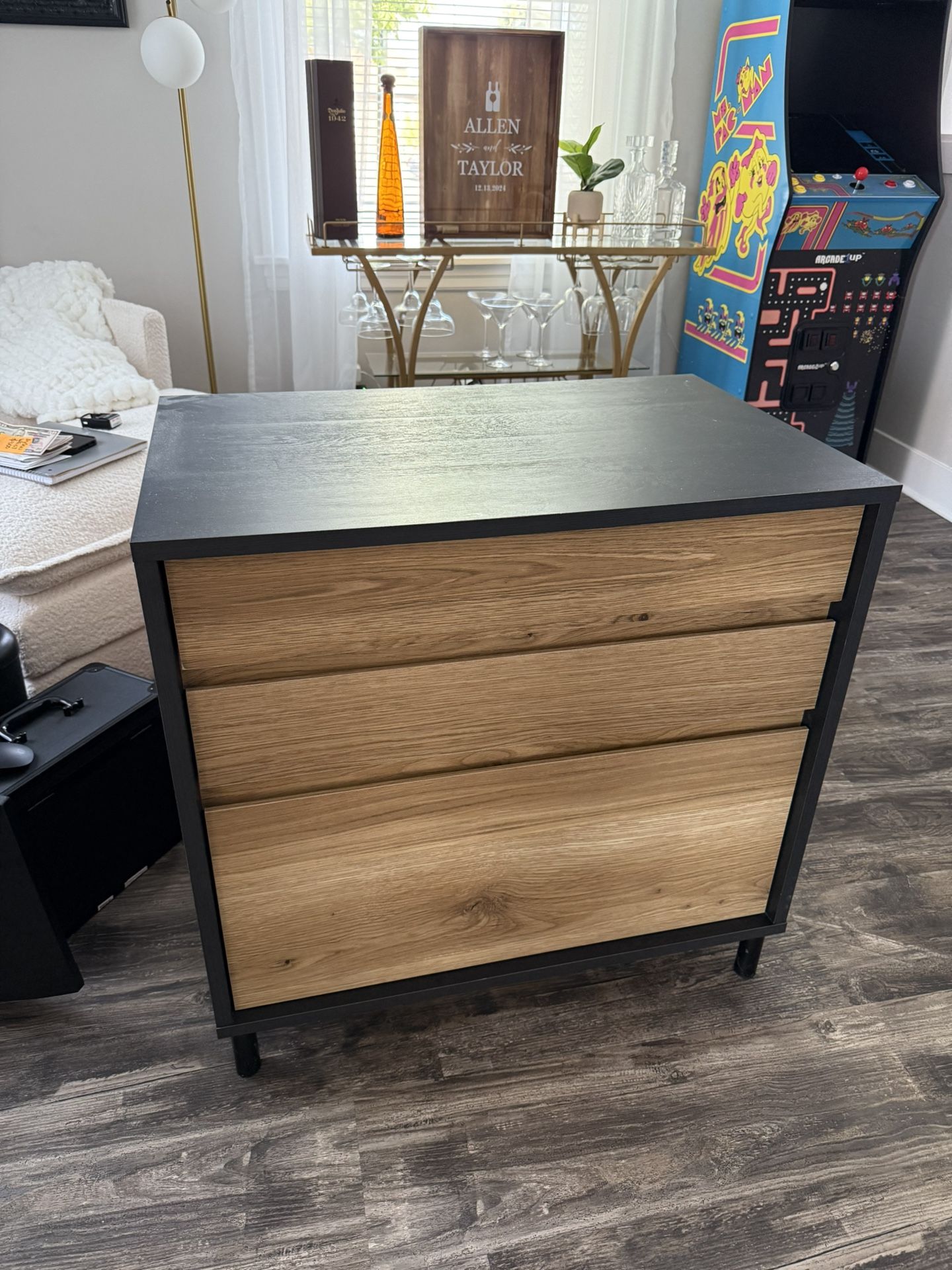 Brown File Cabinet