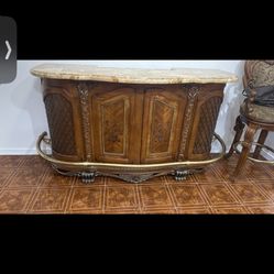 Bar And Mirror Furniture Like New  $1500 