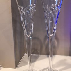 Waterford Champagne Flutes
