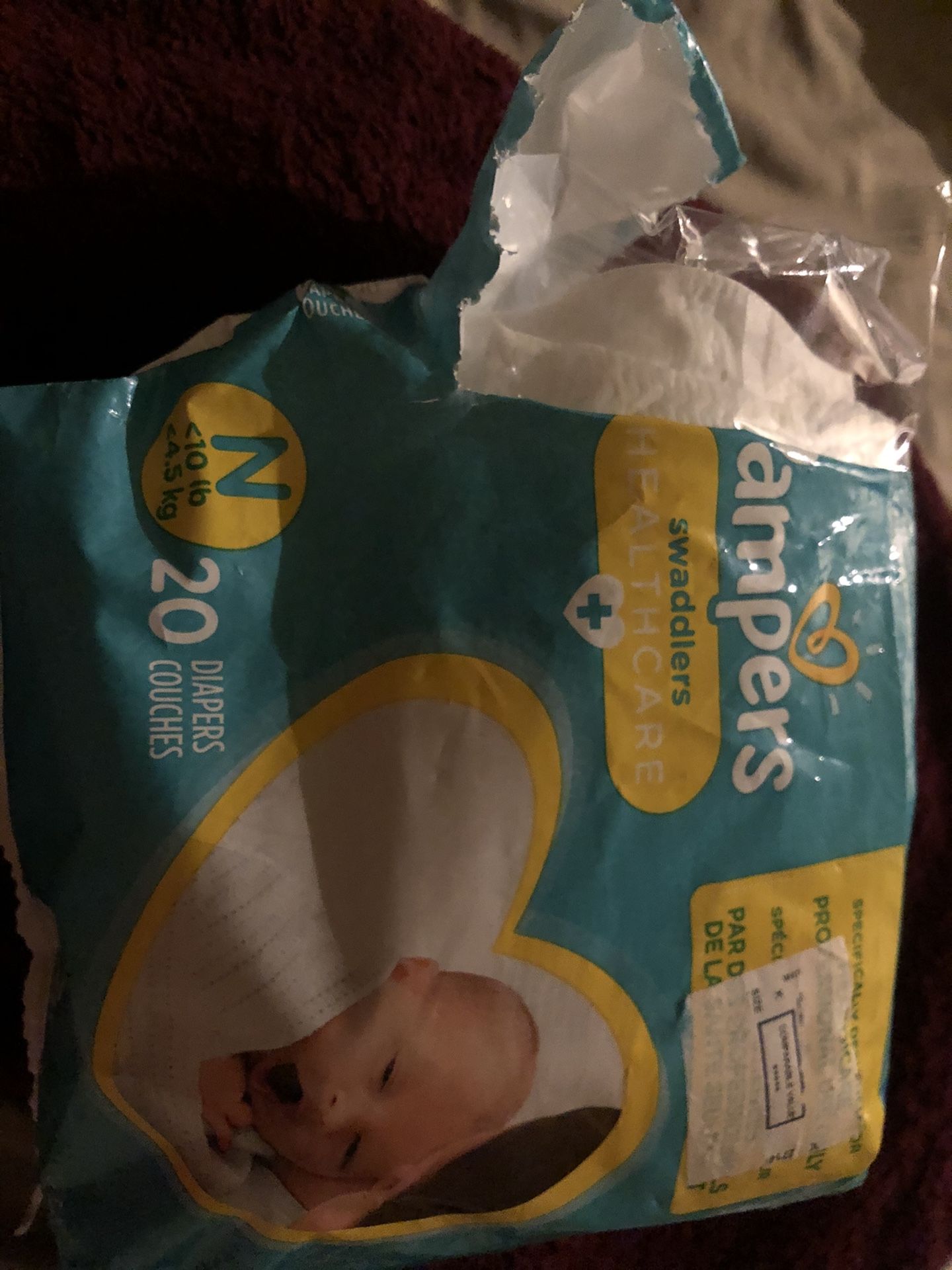 Newborn diapers pampers