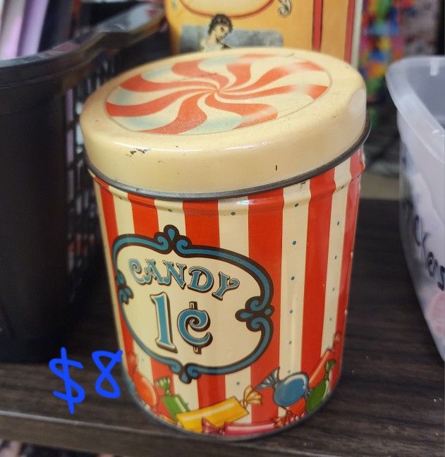 Vintage Candy Tin