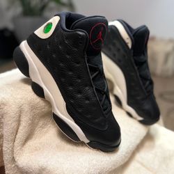 Jordan 13 Black and Ivory Men’s 9