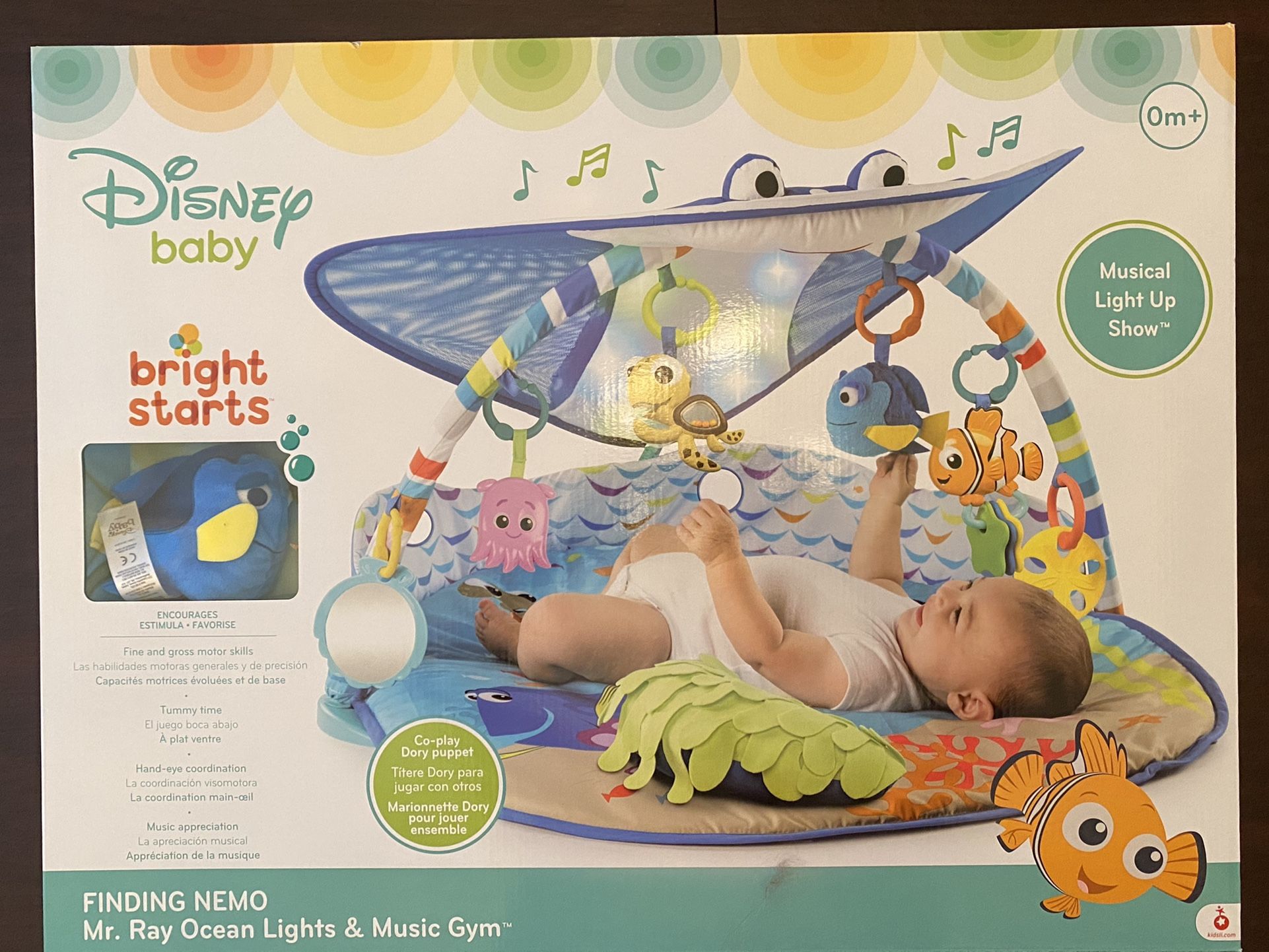 Disney Bright Starts Finding Nemo Multi Activity Play Mat