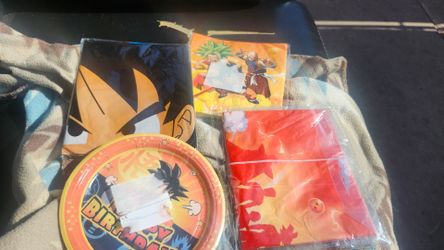 Dragon ball z birthday decorations