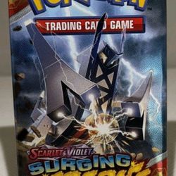 Pokémon Surging Sparks Sleeved Booster Pack 1x (Art Randomly Selected)