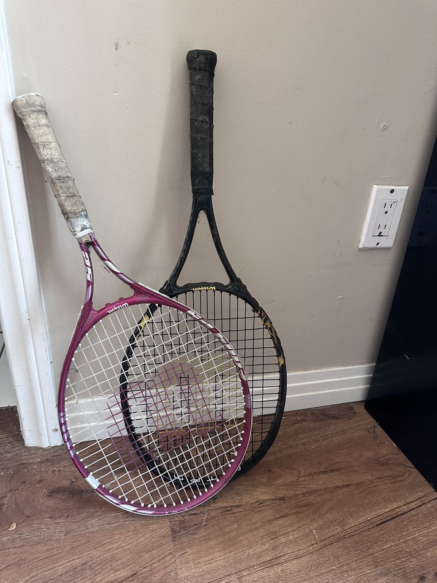 tennis rackets