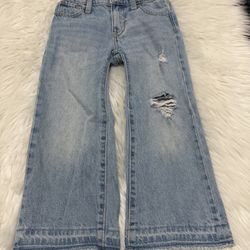 Old Navy Girls High Waisted Baggy Wide Leg Jeans Size 5