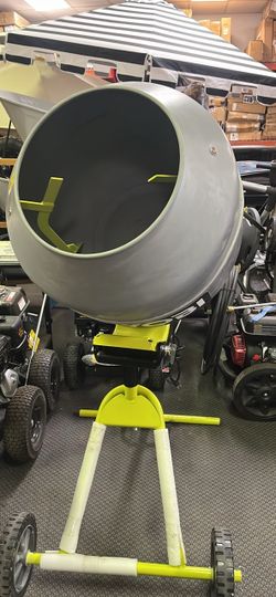 RYOBI 5.0 cu. ft. Portable Corded Concrete Mixer