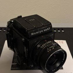 Mamiya RB67 + Instax square back