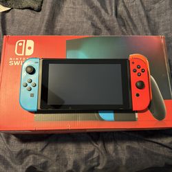 Nintendo Switch With Super Smash Bros