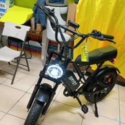 AMYET G60 Peak 1500W Electric Bike, 20" Fat Tire E-Mountain Bikes, 48V 20Ah 32MPH Ebike for Adults Full Suspension.
Range 30-70miles(pass)
-Features 7