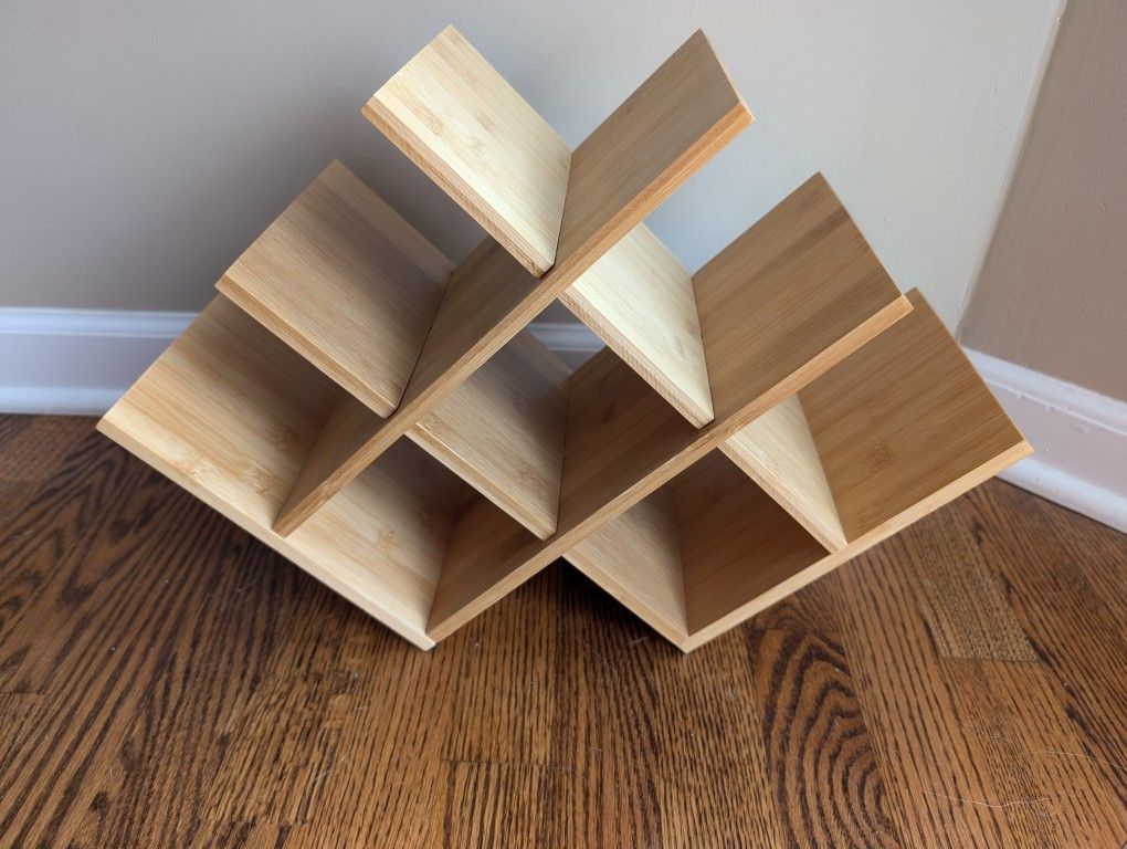 8 Bottle Bamboo Wine Rack