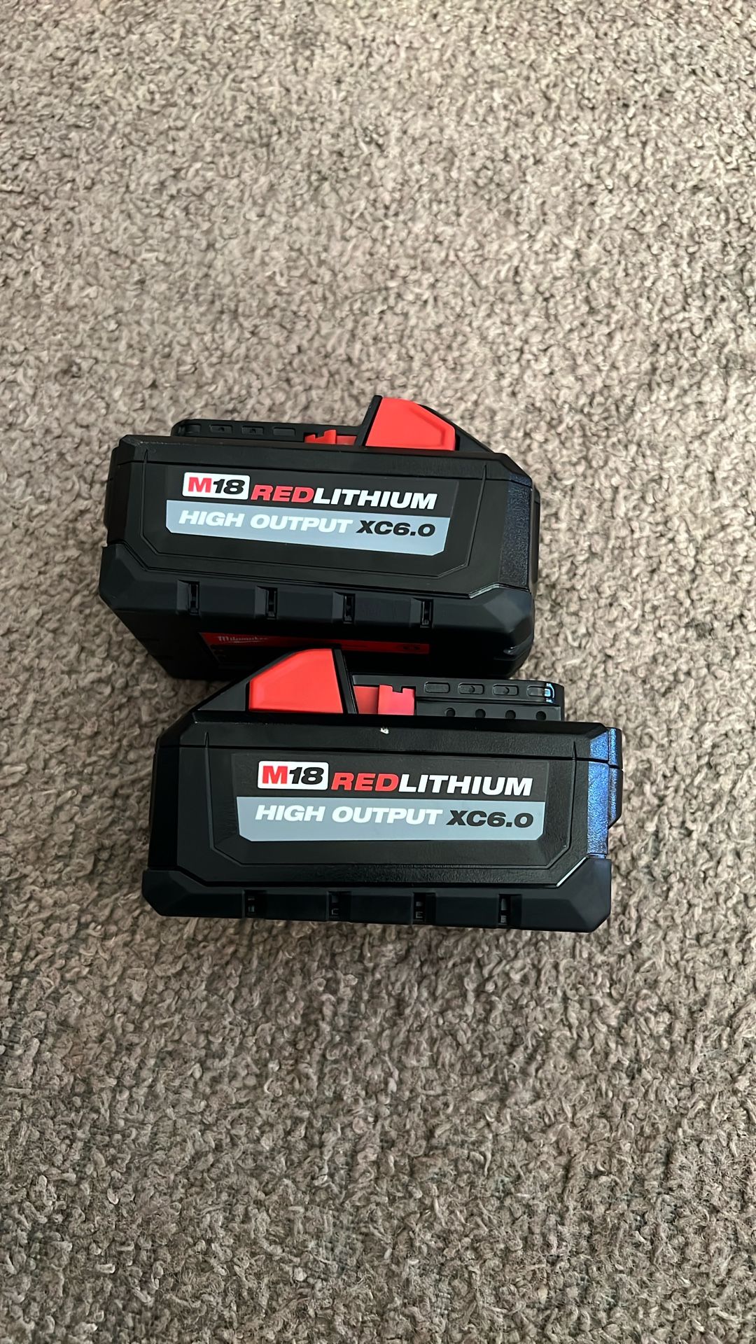 Milwaukee M18 HIG OUTPUT XC6.0 2 Pack New