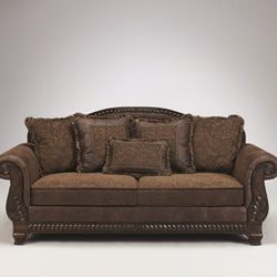 Ashley Furniture Bradington - Truffle Sofa