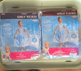 Girls cinderella costume dresses