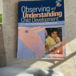 Observing And Understanding Child Development
