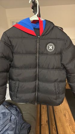 Hurley puffer jacket - boys - size large - youth