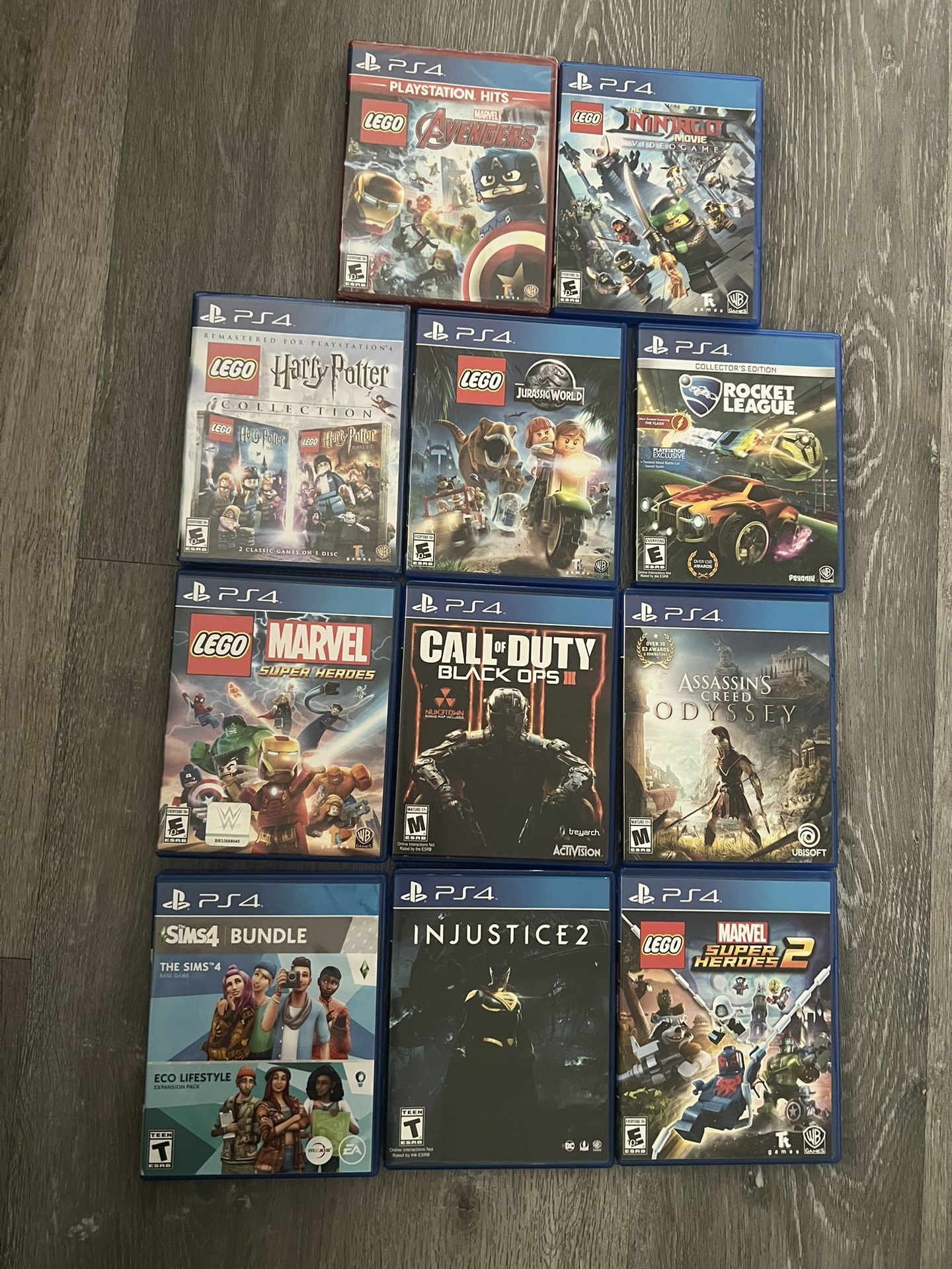 PS4 bundle everything for $80 or $10 each