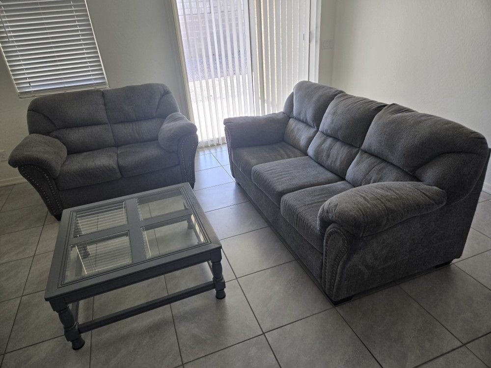 Sofa Set With Coffee Table
