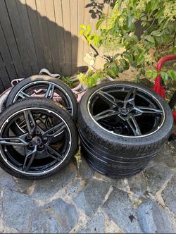 Corvette rims and tires