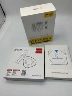 3 Car Bluetooth Car Plays Devices Radio Streaming Units Bundle