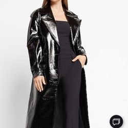 Express Leather Trenchcoat 