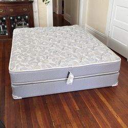 Queen Bed and Box Spring