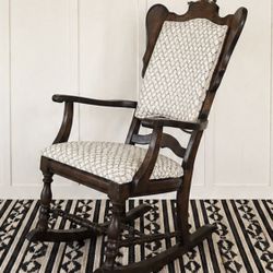 Cute Cottage Core Rocking Chair
