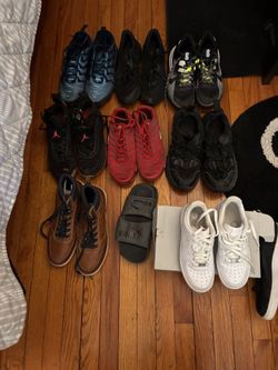 Variety of shoes